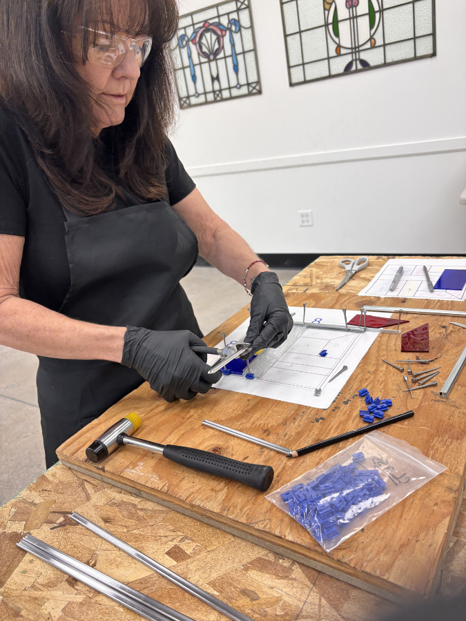 Student stained glass piece — Copper Foil II