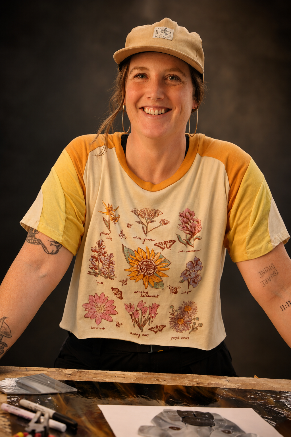 Mallory — stained glass instructor at Scottish Stained Glass studio in Centennial