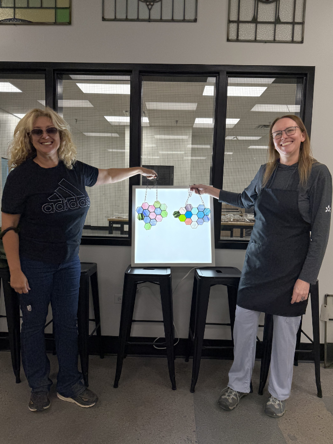 Student stained glass piece — Copper Foil I